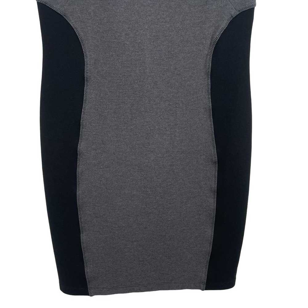 Athleta Illusion Dress Medium Black Gray Fitted C… - image 3