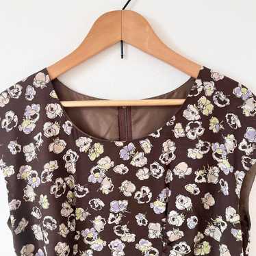 Aluavail Floral Pattern Dress - image 1