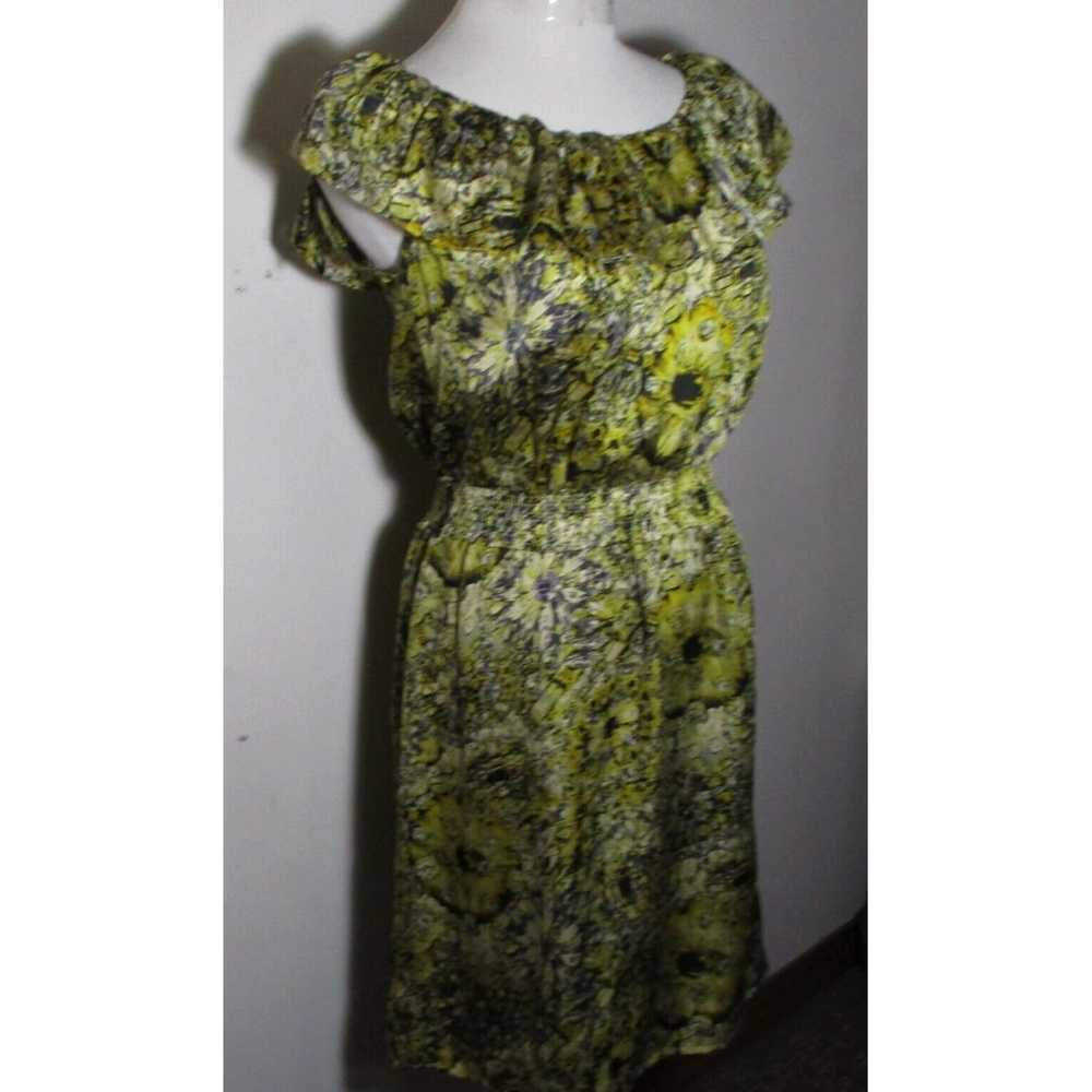 Vintage Elegant Green Sleeveless ALLEN B. Dress f… - image 3