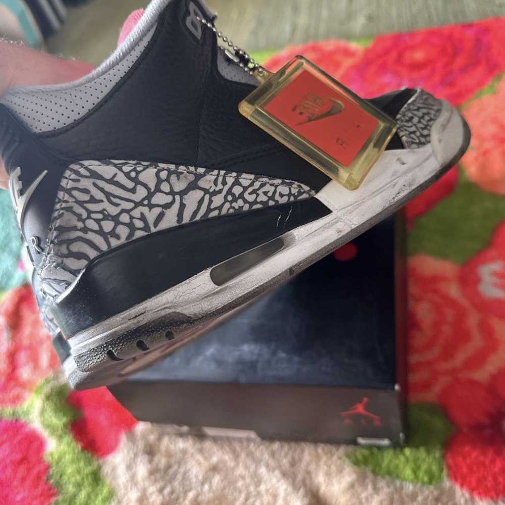 Jordan Brand × Nike Air Jordan 3 Retro Black Ceme… - image 8