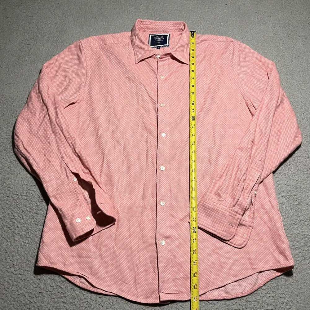 Charles Tyrwhitt Mens Slim Fit Large Pink Cotton … - image 2