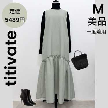 【titivate】Titivate M Excellent Condition Long Dres