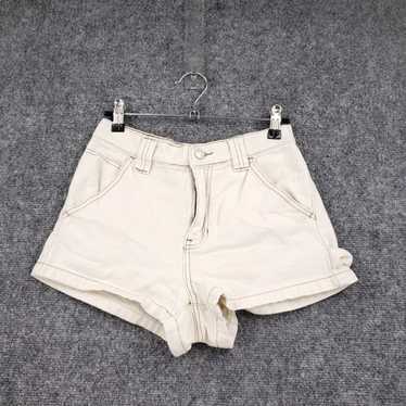 Pacsun PacSun Shorts Womens 24 Beige High Rise Ca… - image 1