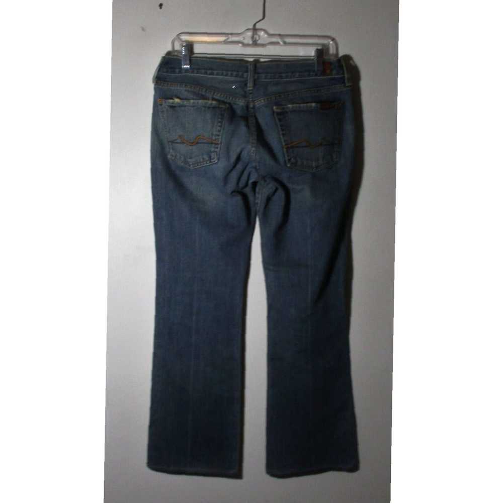 7 For All Mankind Authentic Blue Boot Cut Denim J… - image 3