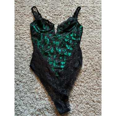 Vintage Gold Label Victoria’s Secret Lace Bodysuit