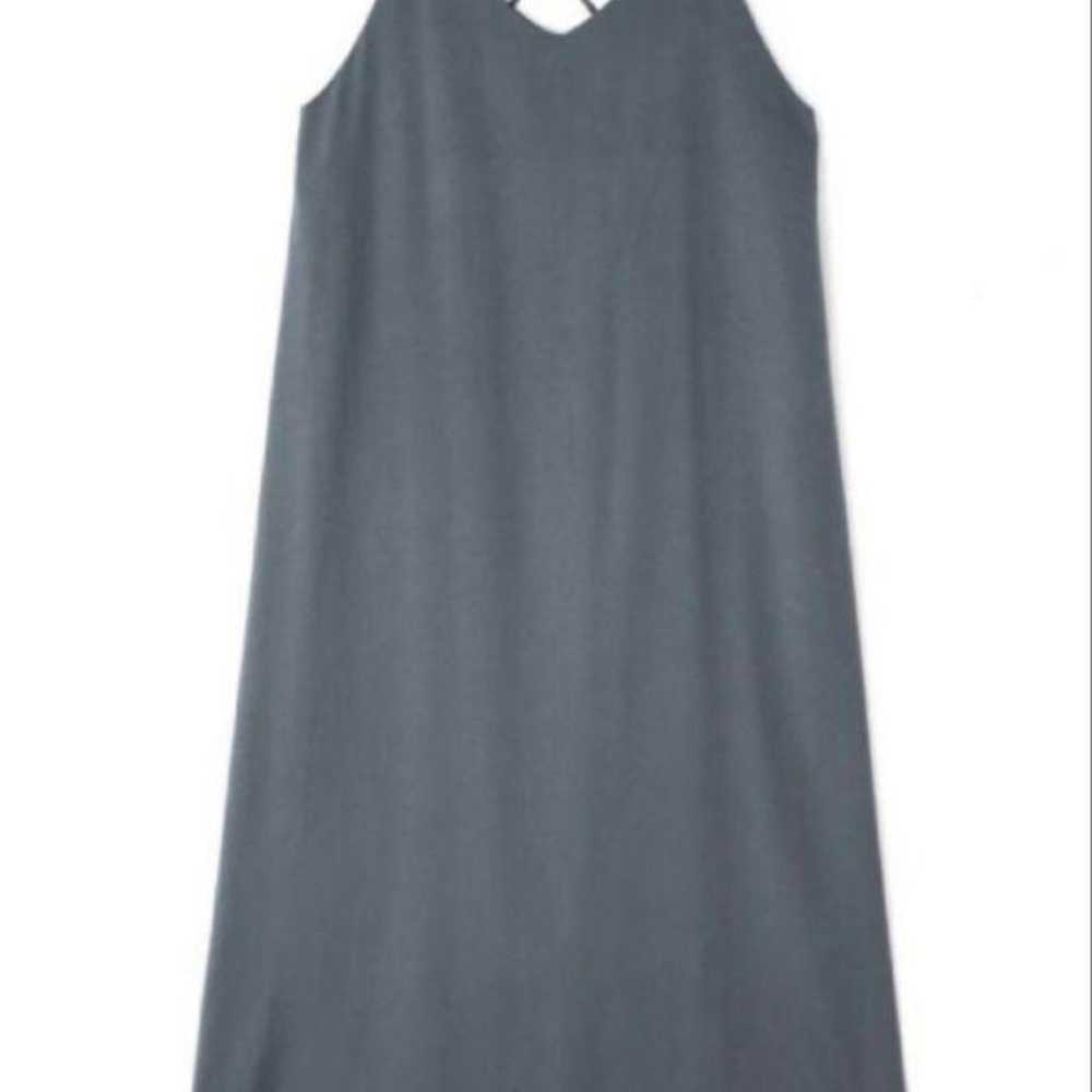 N. Natural Beauty Basic Gray Camisole Dress - image 5