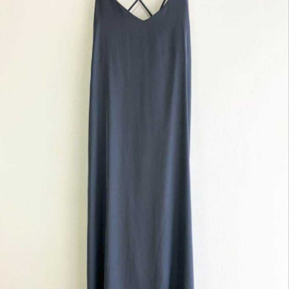 N. Natural Beauty Basic Gray Camisole Dress - image 6