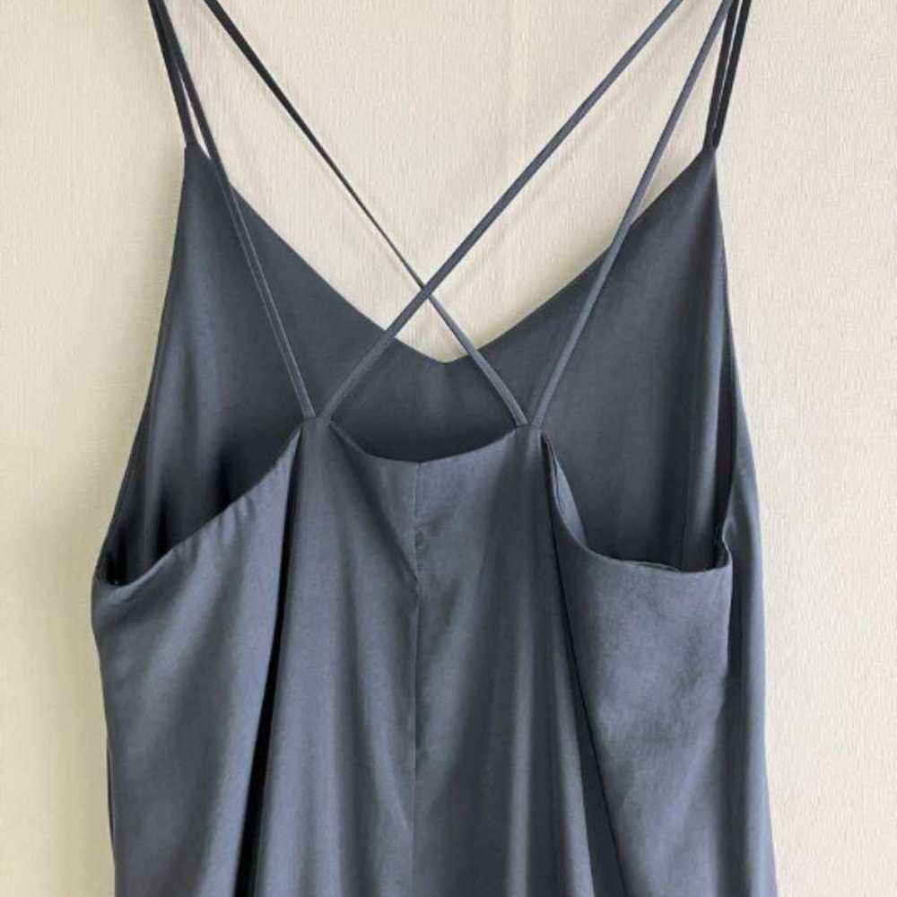 N. Natural Beauty Basic Gray Camisole Dress - image 7