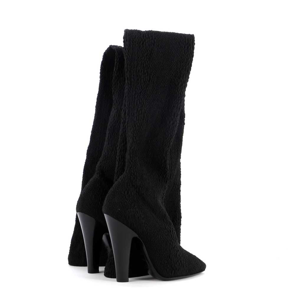 Saint Laurent Women's Thigh High Boots Fabric - image 3