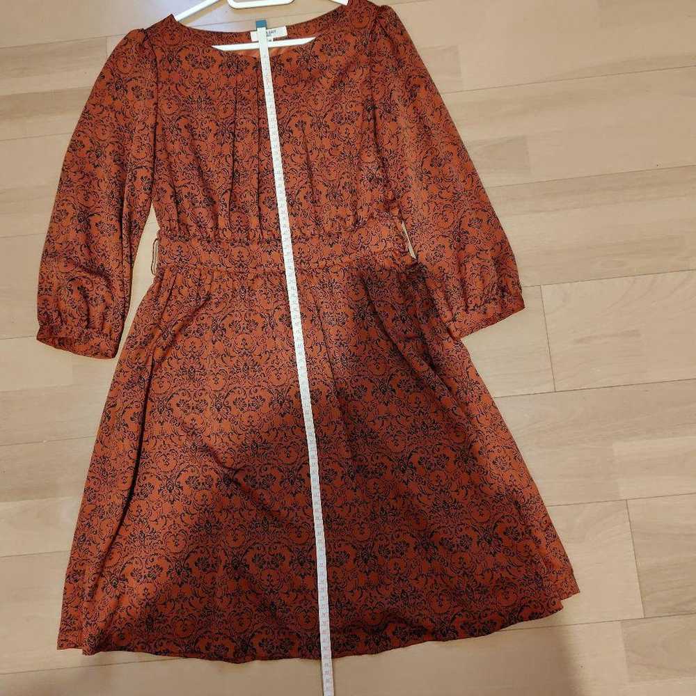 NATURAL BEAUTY BASIC M Size Printed Dress - image 8