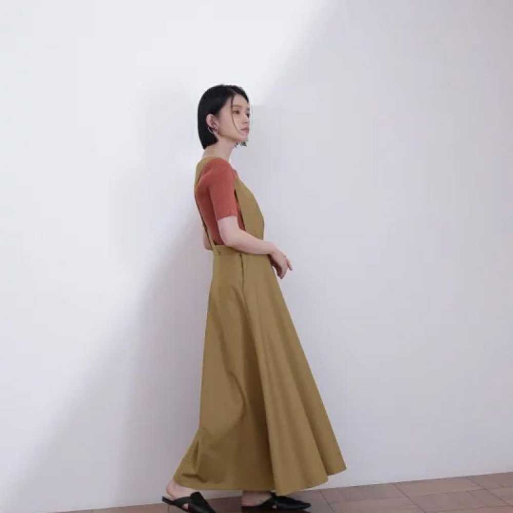 Volume Tuck Flare Dress - image 3