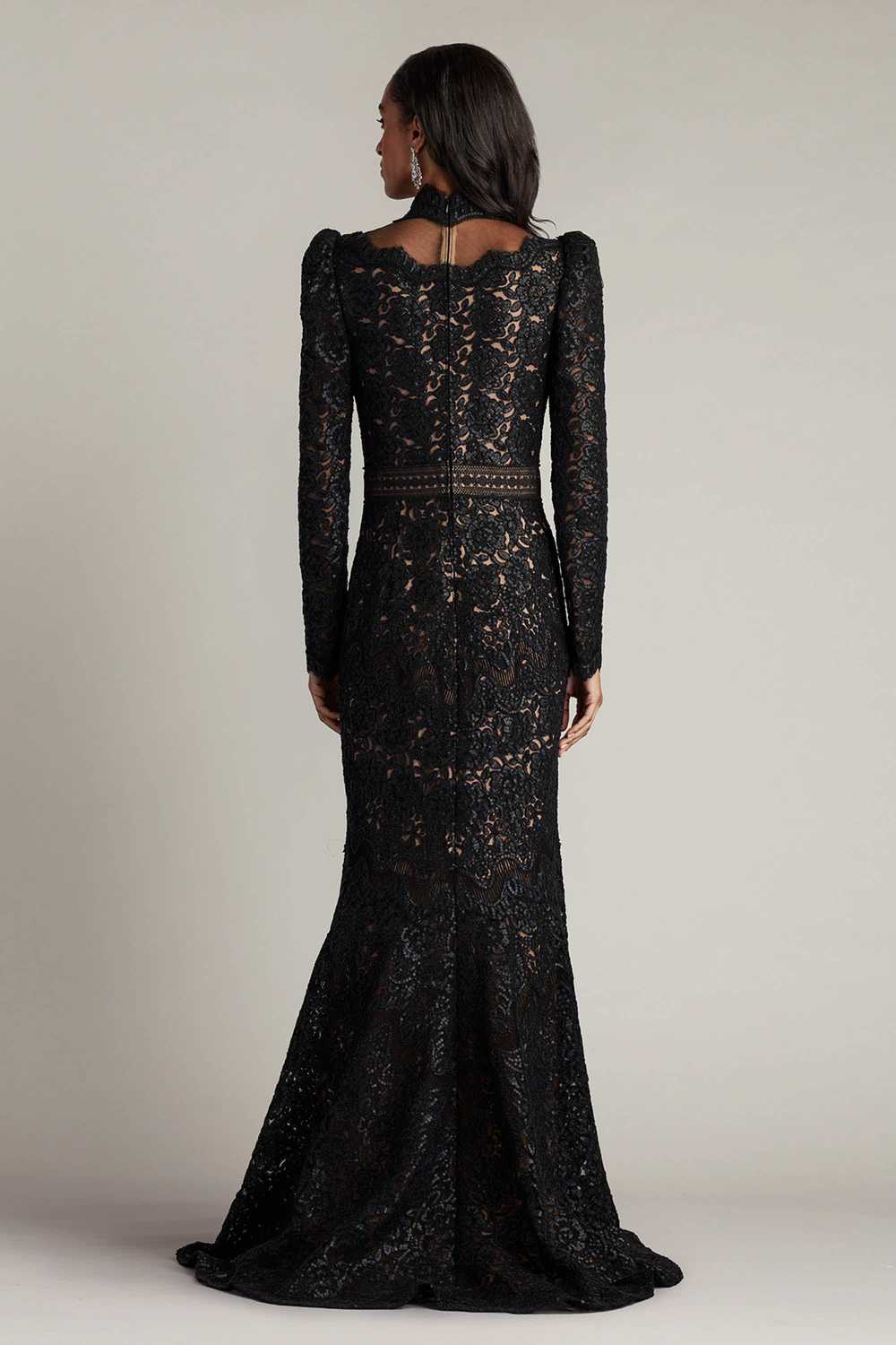 Tadashi Shoji Enzo Sequin Embroidered High Neck I… - image 2