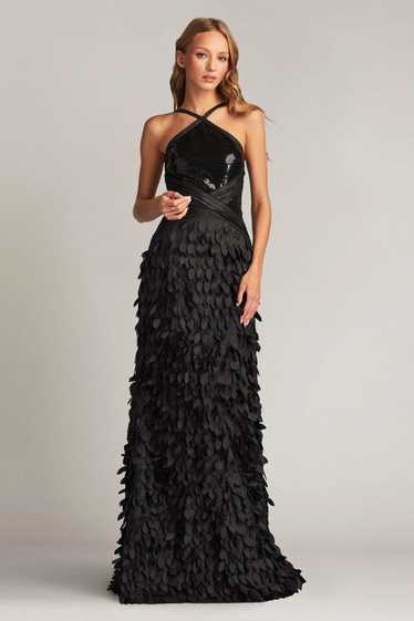 Tadashi Shoji Kinley Textured Sequin Gown