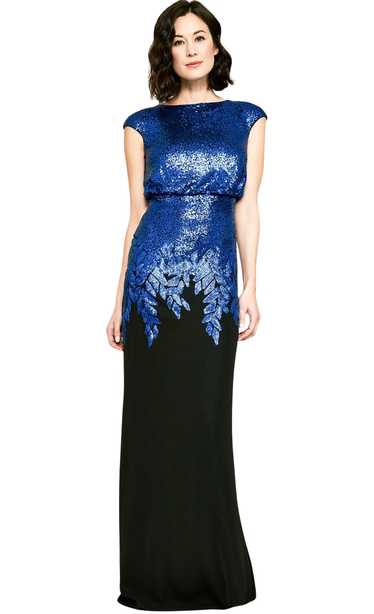 Tadashi Shoji Corona Sequin Gown - Petite