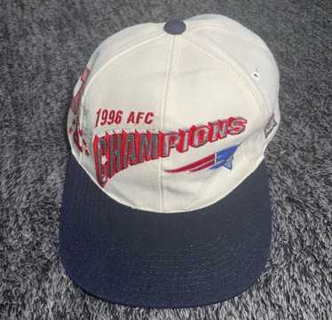 Vintage 1996 RARE VINTAGE Logo athletic patriots good snapback CHAMPIONS 1996 USED