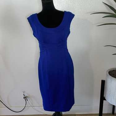 Maggy London royal blue  Midi dress