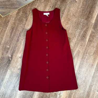 Vintage Valerie Stevens Petites Pure Wool Dress