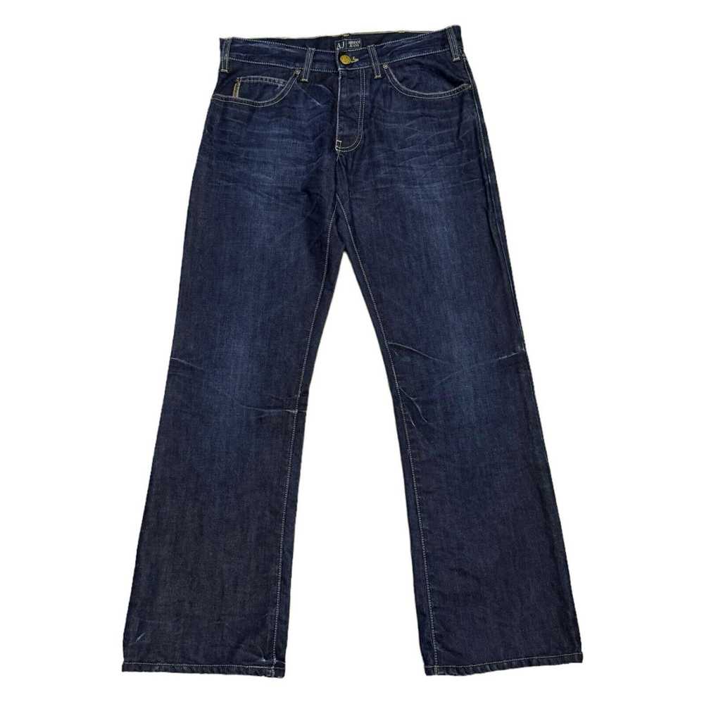 Armani VINTAGE Armani Jeans INDIGO 007 Luxury Des… - image 3