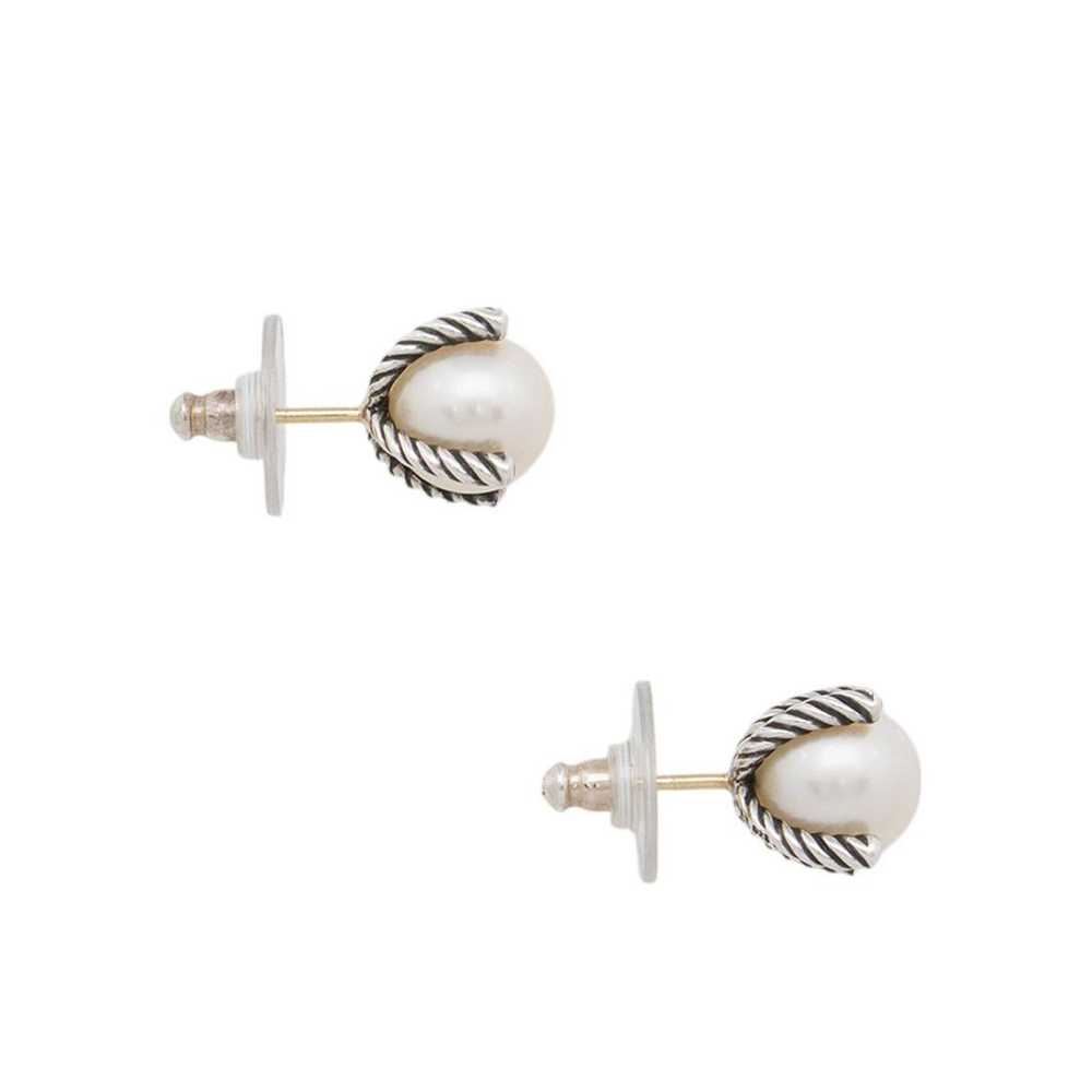 David Yurman Silver earrings - image 2