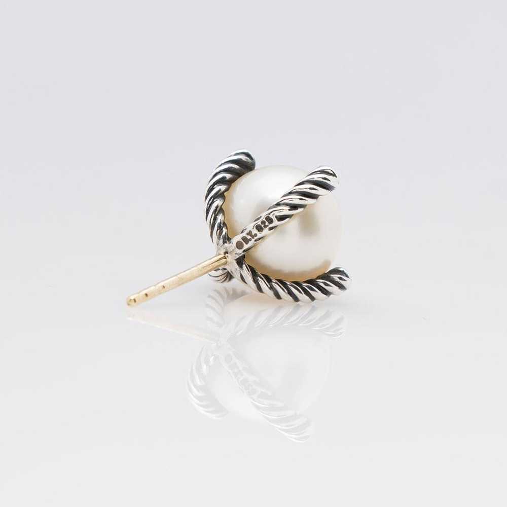 David Yurman Silver earrings - image 3