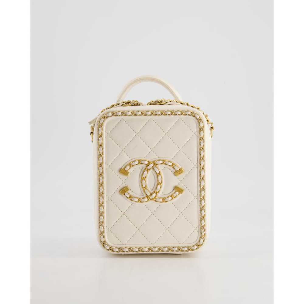 Chanel Vanity leather crossbody bag - image 2