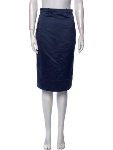 Richard Nicoll Silk Skirt Blue - image 1