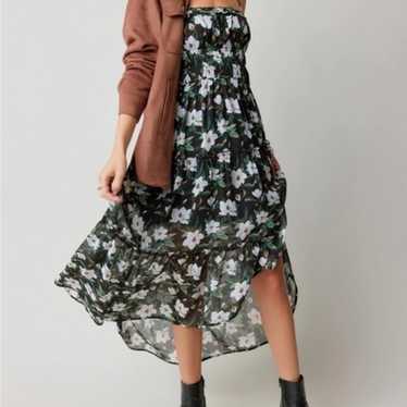 Genevieve Floral High Low Maxi Dress - image 1