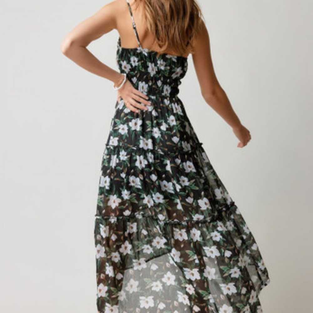 Genevieve Floral High Low Maxi Dress - image 2