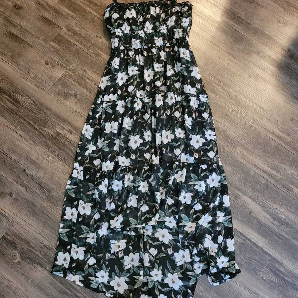 Genevieve Floral High Low Maxi Dress - image 3