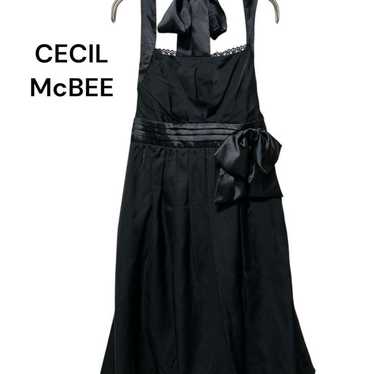 CECIL McBEE Black Camisole Dress - Excellent Cond… - image 1