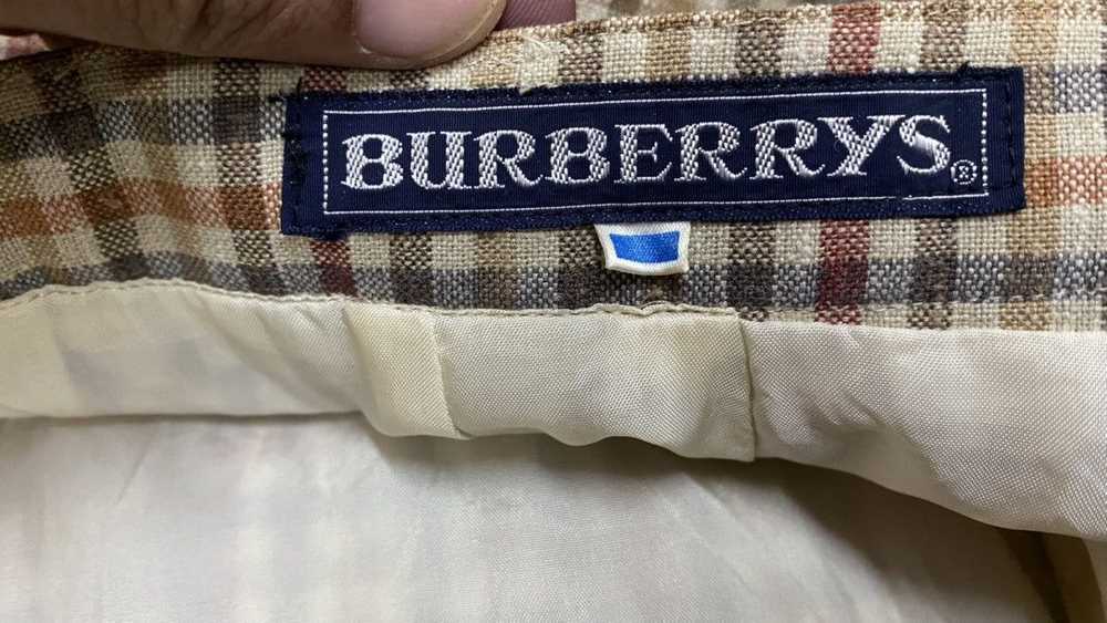 Burberry × Vintage Vintage Burberrys Midi Pleated… - image 9