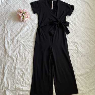 Lululemon Wrap Wide Leg Jumpsuit Black Size 6 - image 1