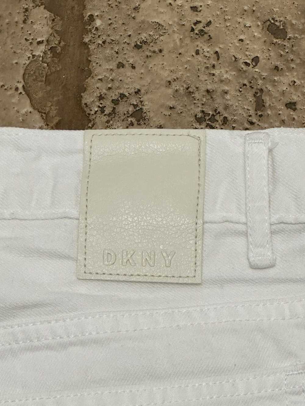 DKNY DKNY White Denim Jeans W34 L30 St Marks Slim - image 6