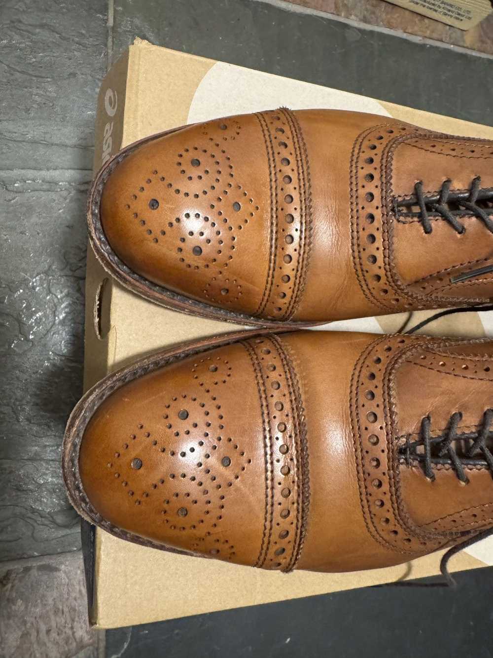 Allen Edmonds Strand walnut color size 9d - image 5