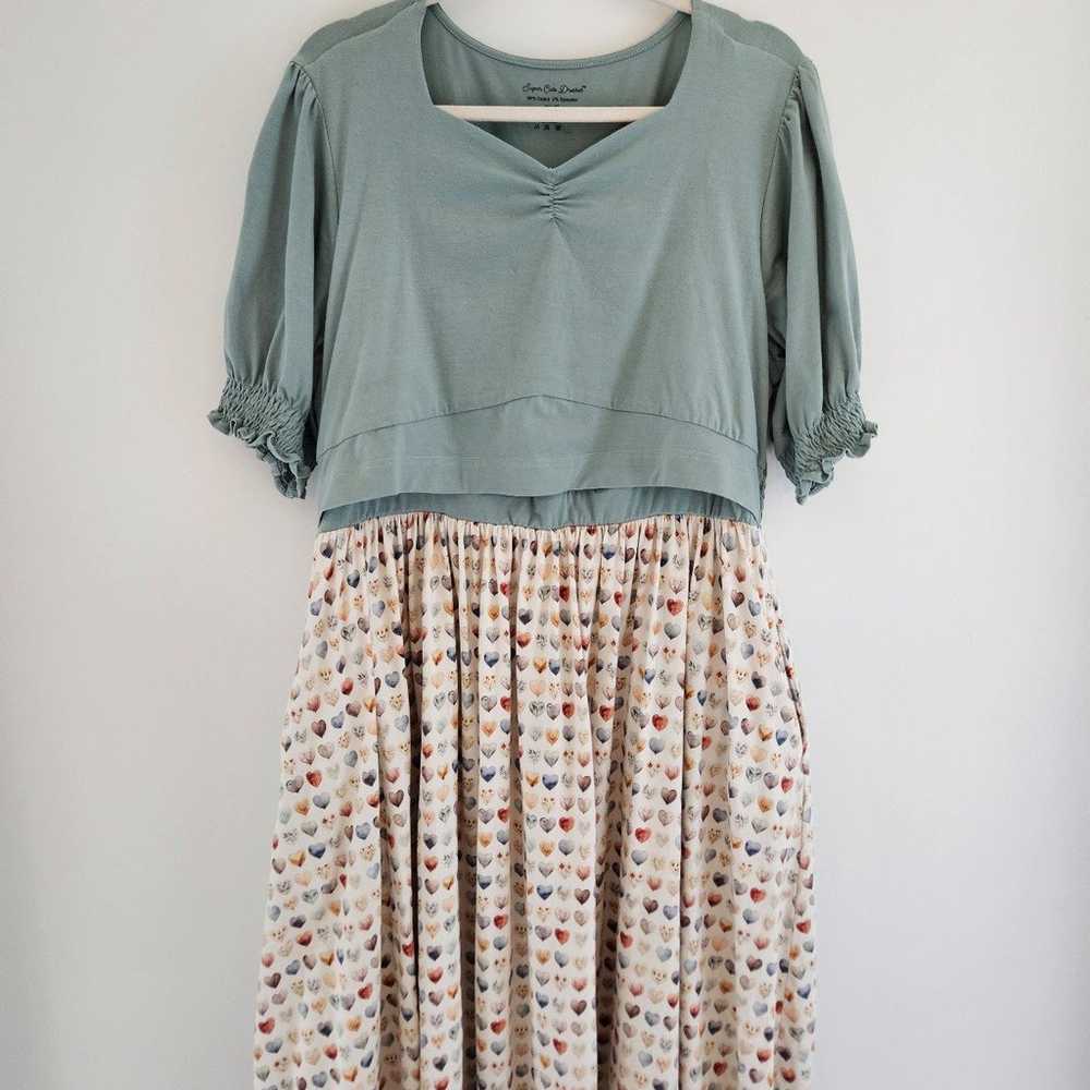 super cute dresses by ringger Heartprint Sweethea… - image 1