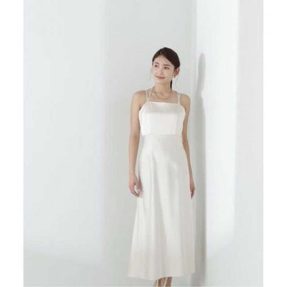 Satin Narrow Camisole Dress - image 3