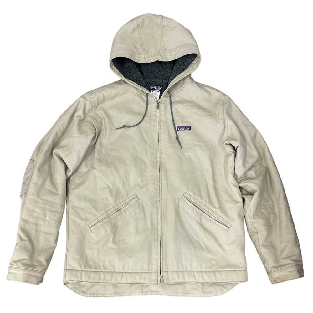 Patagonia Patagonia Jacket Mens M Beige Full Zip … - image 1