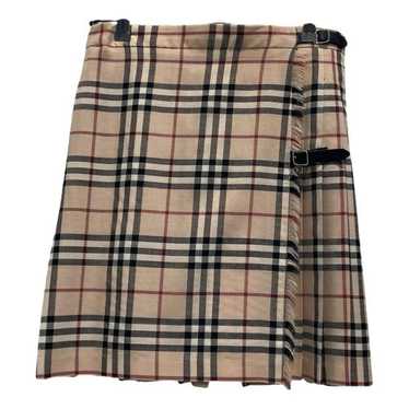 Burberry Wool mid-length skirt