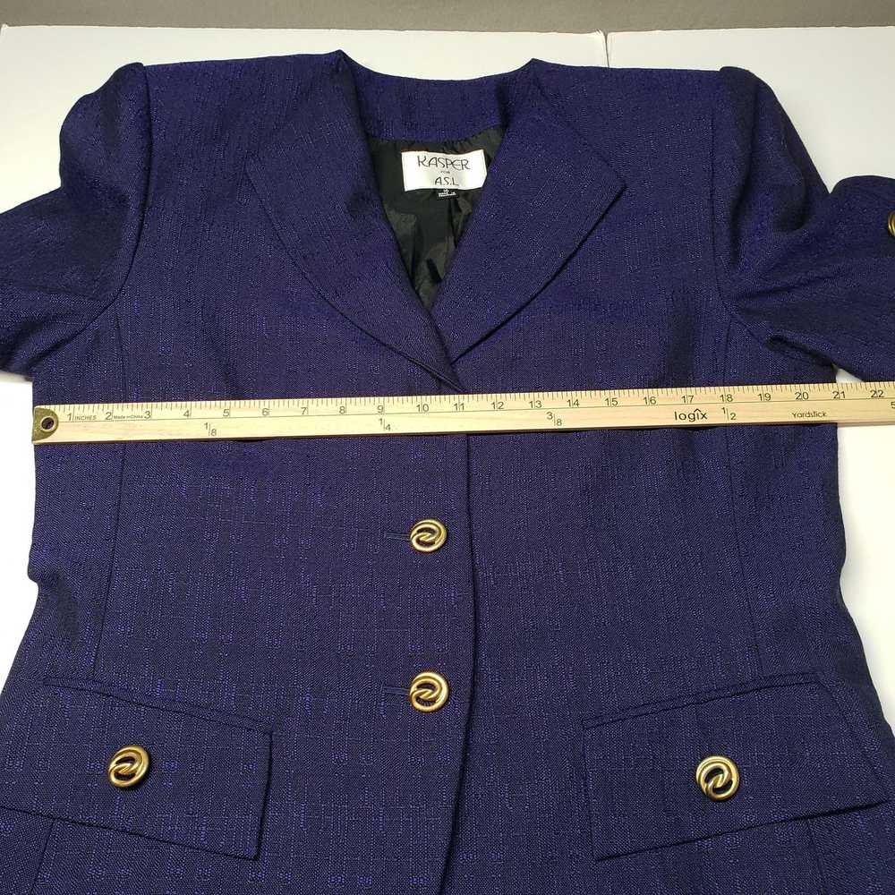 Vintage Vintage Kasper ASL Skirt Suit Set Womens … - image 8