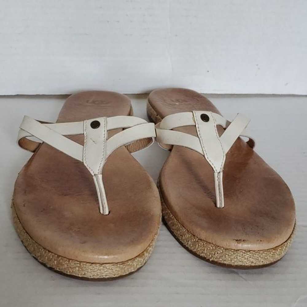 Ugg Ugg Australia Annice Leather Sandals Flip Flo… - image 2