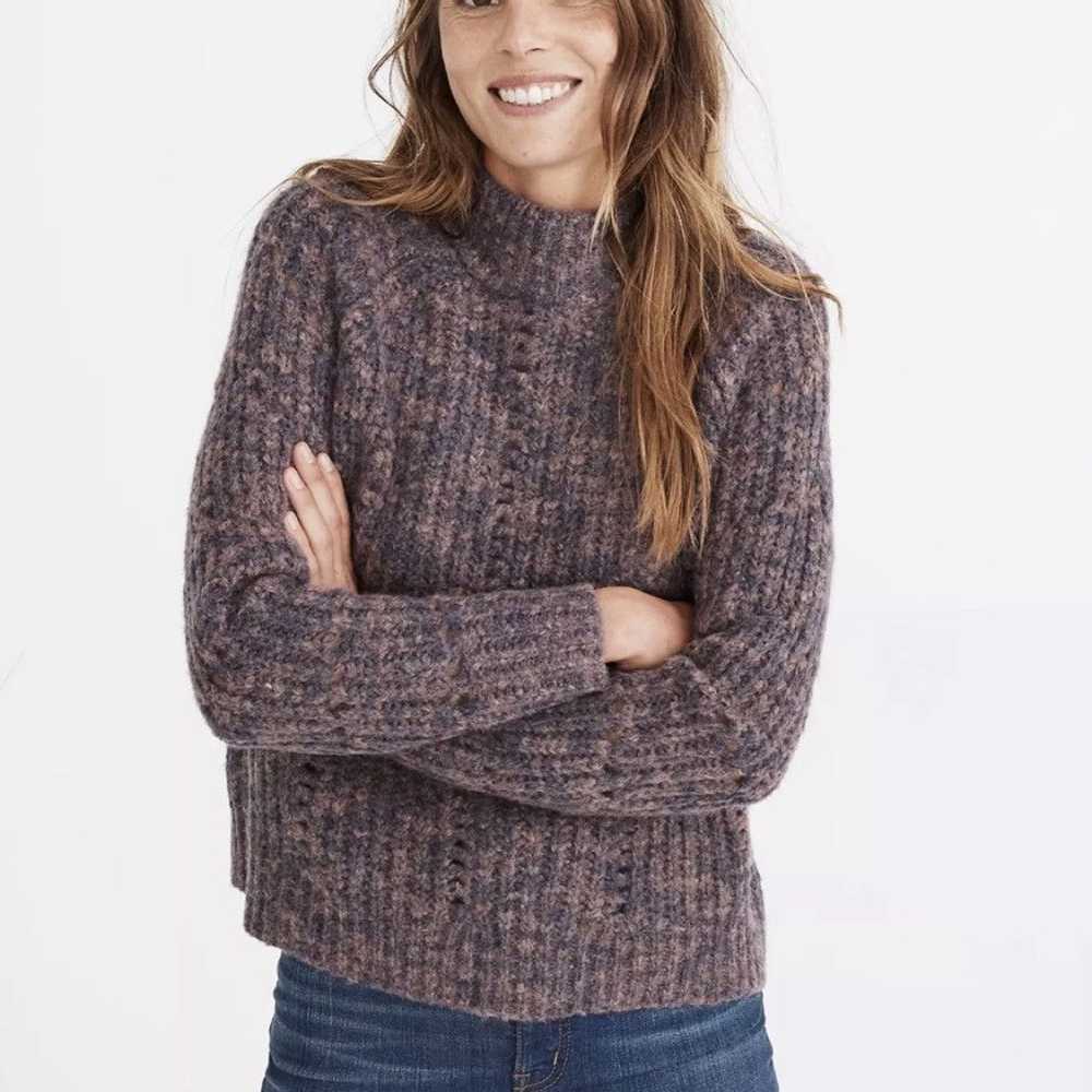 Madewell Madewell Oversized Chunky Sweater Croppe… - image 6