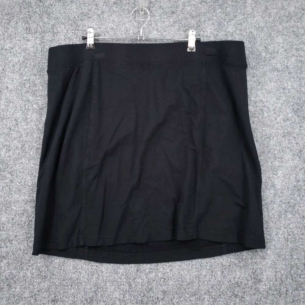 Vintage Chicos Zenergy Skirt Womens 3 US 16 Black… - image 2