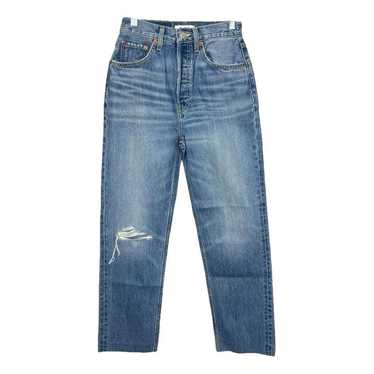 Re/Done Straight jeans