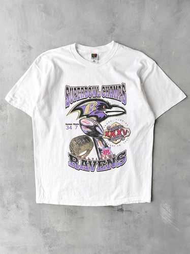 Baltimore Ravens Super Bowl T-Shirt '01 - XL