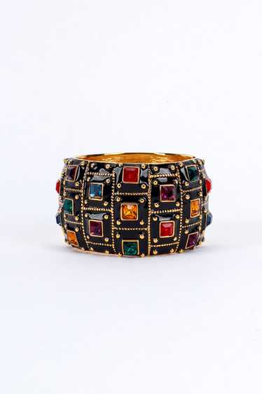 KENNETH JAY LANE Enamel Gem Bracelet