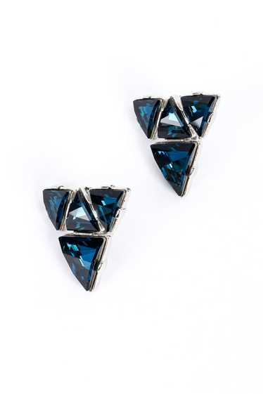 KENNETH JAY LANE Geo Gem Cluster Earrings - image 1