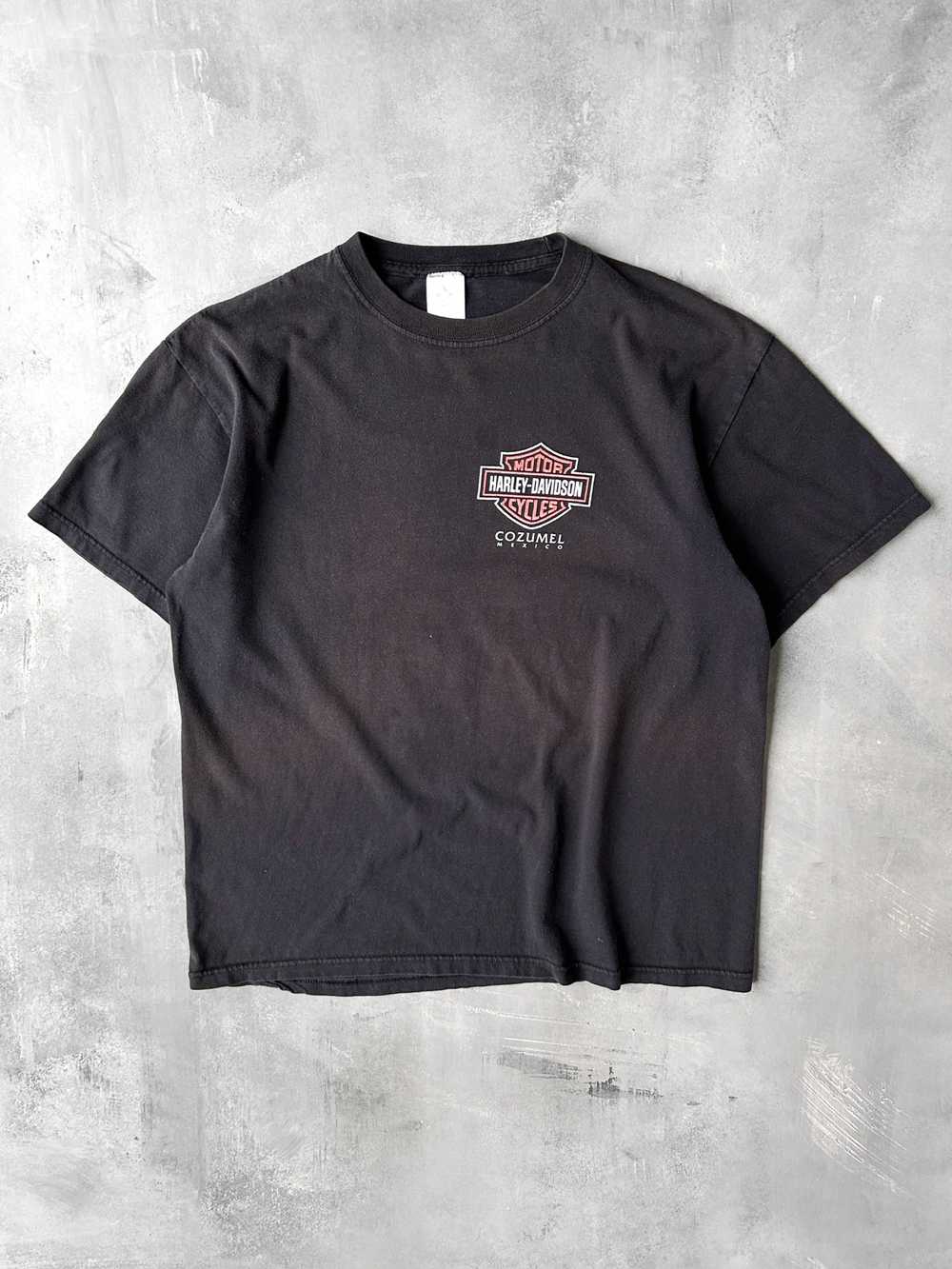 Harley-Davidson Cozumel T-Shirt Y2K - Large - image 3