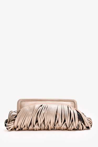 Katherine Kwei New York Champagne Metallic Fringe 