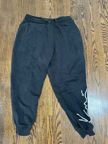 Karl Kani Karl kani black fleece sweatpants jogger