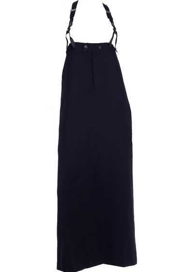 1990s Vintage Jean Paul Gaultier Long Black Skirt 